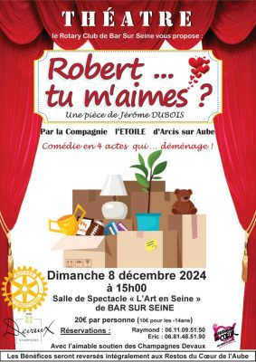 Théatre: Robert, tu m&rsquo;aimes? - 0