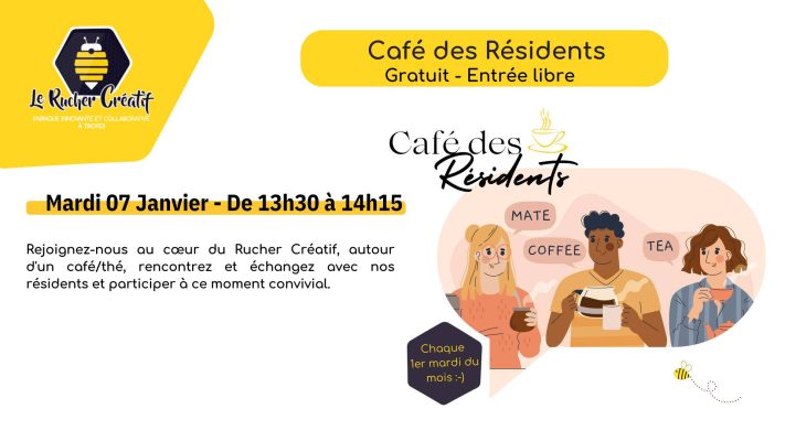 Café des Résidents ouvert à toutes et tous - 0