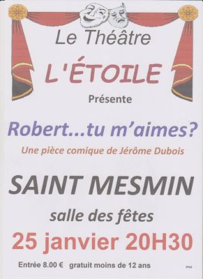 Théâtre: Robert…tu m&rsquo;aimes? - 0