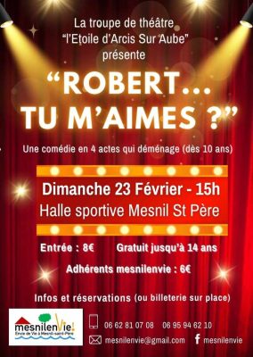 Reporté! Théâtre: Robert… tu m&rsquo;aimes? - 0