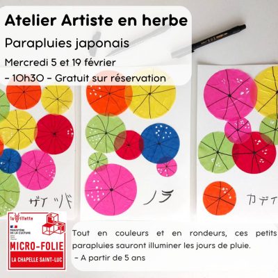 Artistes en herbe – Parapluies japonais - 0