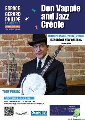ANNULÉ! Don Vappie and Jazz Creole - 0