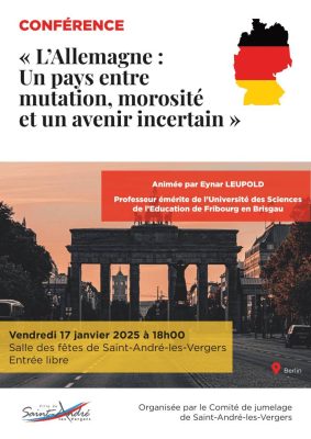 Conférence : L&rsquo;Allemagne, Un pays entre mutation, morosité et un avenir incertain - 0