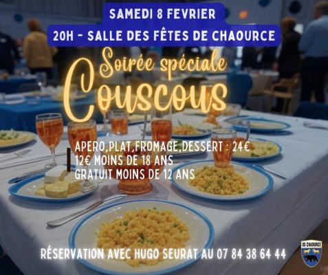 Repas couscous de l&rsquo;US Chaource - 0