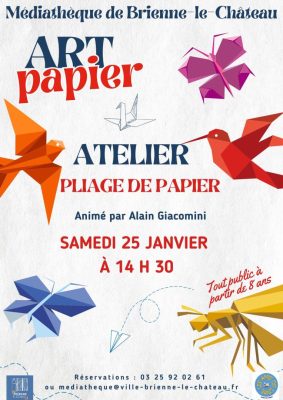 Atelier « Pliage de papiers » - 0