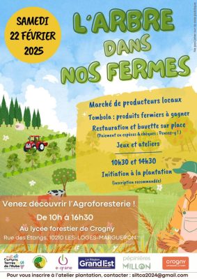 « L&rsquo;arbre dans nos fermes » – Venez découvrir l&rsquo;Agroforesterie ! - 0