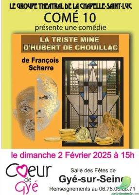 Théâtre: la triste mine d&rsquo;Hubert de Chouillac - 0