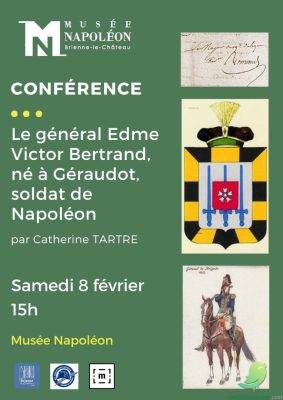 Conférence « Le général Edme Victor Bertrand, né à Géraudot, soldat de Napoléon » - 0