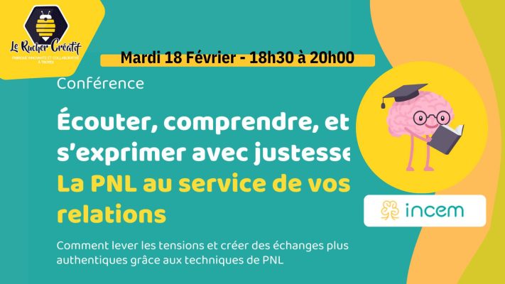 Conférence « Écouter, comprendre, et s’exprimer avec justesse : La PNL au service de vos relations » - 0