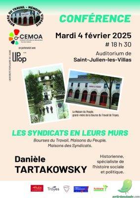 Conférence: Les syndicats en leurs murs - 0