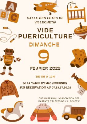 Vide puériculture VILLECHETIF - 0