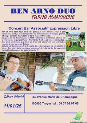 Ben et Nono concert Jazz Manouche - 0