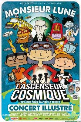 MONSIEUR LUNE – L&rsquo;ASCENSEUR COSMIQUE - 0