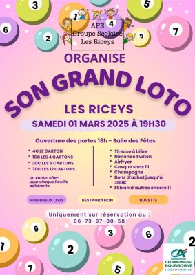 Loto APE Les Riceys - 0