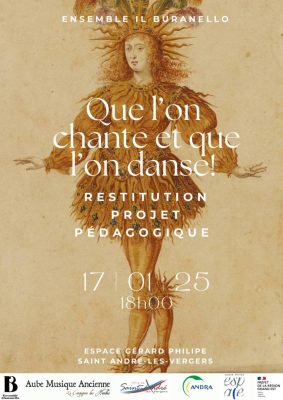 « Que l&rsquo;on chante et que l&rsquo;on danse » Restitution Projet Pédagogique - 0