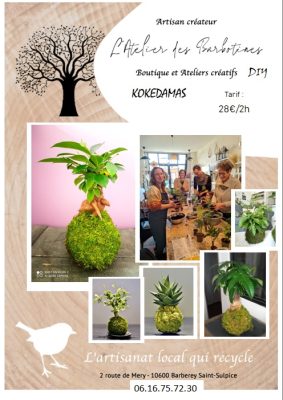 Atelier créatif DIY végétal KOKEDAMA - 0