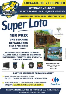 COMPLET! Loto: Sainte Savine - 0