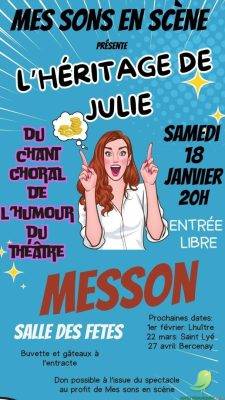 Spectacle: l&rsquo;héritage de Julie - 0