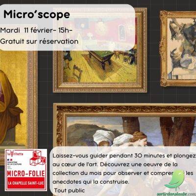 Micros-scope – Au coeur de l&rsquo;art ! - 0