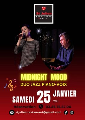 MIDNIGHT MOOD, DUO JAZZ Piano-voix - 0