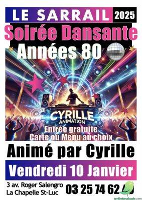 Soirée dansante années 80 - 0