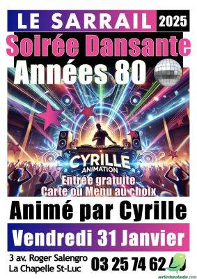 Soirée dansante années 80 - 0