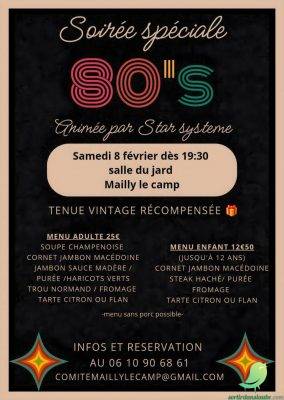Soirée années 80&prime; - 0