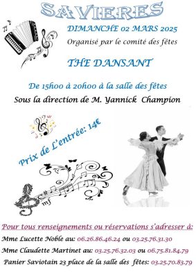 ANNULÉ! Thé Dansant Savières - 0
