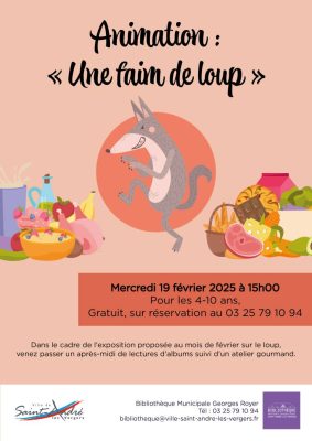 Animation : « Une faim de loup » - 0