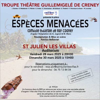 Théâtre – Espèces menacées - 0