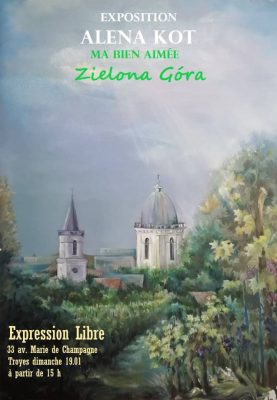 Exposition d’Alena Kot une peintre polonaise de Zielona Gora en Pologne - 1
