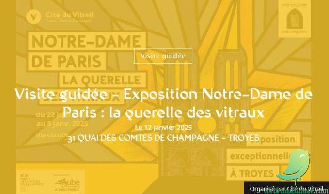 Visite guidée – Exposition Notre-Dame de Paris : la querelle des vitraux - 0