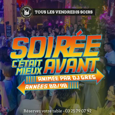 Soirée « C&rsquo;était mieux avant » – La Réserve - 0