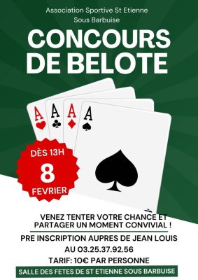Concours de Belote - 0