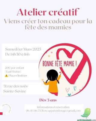 Atelier créatif: fêtes des mamies - 0