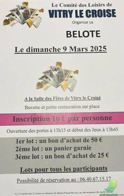 Concours de belote - 0