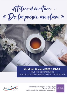 Atelier d’écriture : « De la poésie au slam » - 0