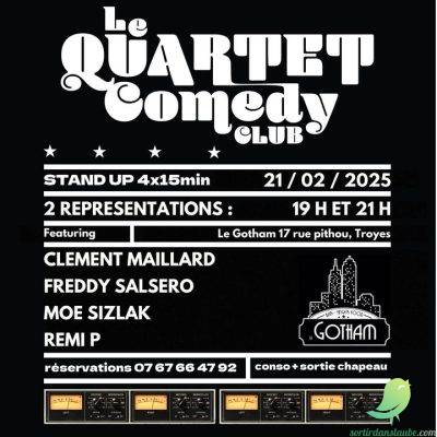 Soirée rire avec le Quartet Comédy Club - 0