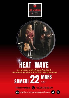 Soirée concert HEAT WAVE - 0