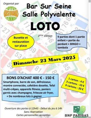 Loto: Bar sur Seine - 0
