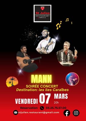 Soirée concert: destination les iles Caraïbes - 0