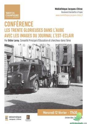 Conférence: Les trente glorieuses dans l’Aube - 0