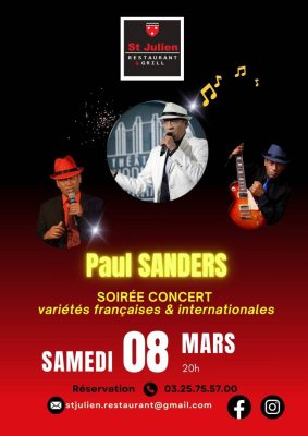 Soirée concert : Paul SANDERS - 0