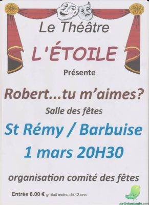 Théâtre: Robert… tu m&rsquo;aimes? - 0