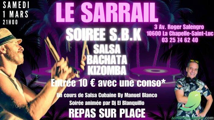 Soirée SBK: Salsa, Bachata, Kizomba - 0