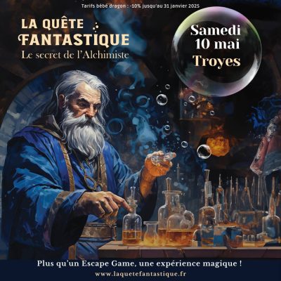 La Quête Fantastique – Le secret de l&rsquo;Alchimiste - 0