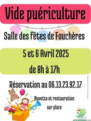 Vide puériculture: Fouchères - 0