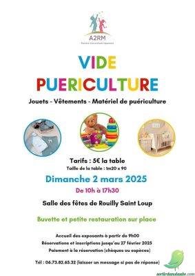 Vide puériculture: Rouilly - 0