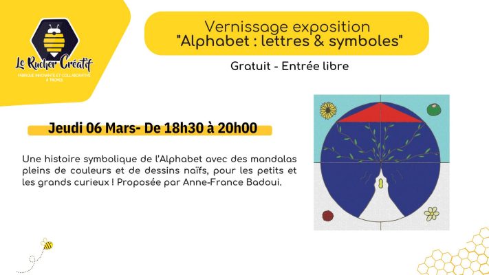Vernissage exposition « Alphabet : lettres & symboles » - 0