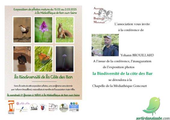 Conférence sur « la biodiversité de la Côte des Bar » - 0